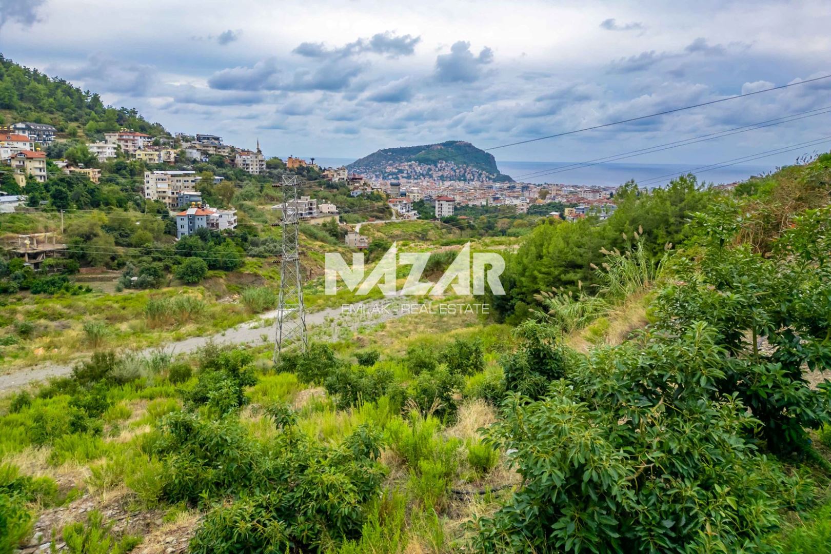 1,000 m² Plot with Sea Views in Alanya Tepe, Zoned for Residential Development · 16