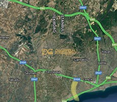 SİLİVRİ DEĞİRMENKÖYDE 6.150m2 TARLANIN % 50 HİSSESİ