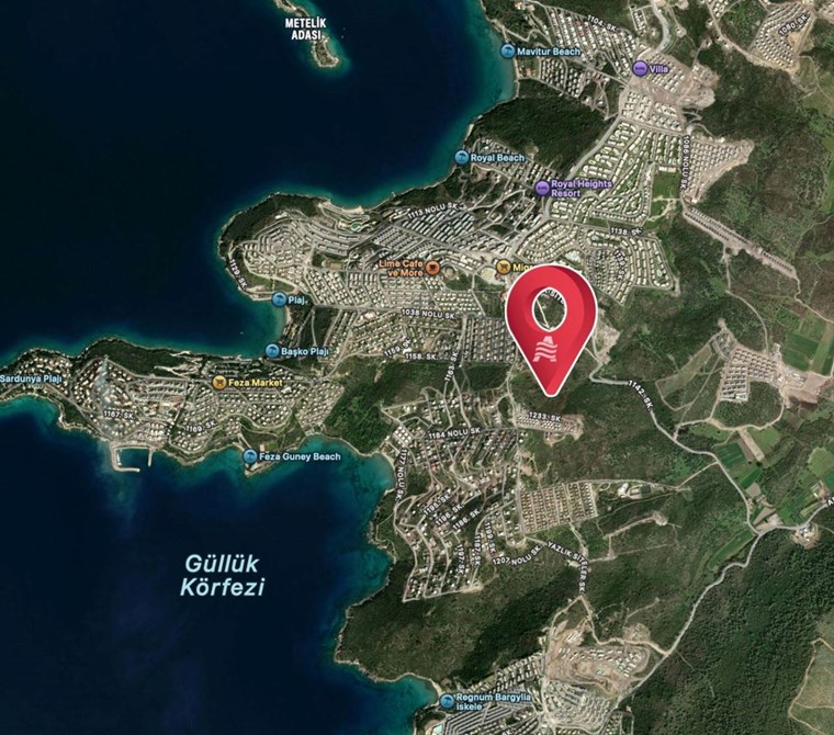 MİLAS BOĞAZİÇİ MAHALLESİNDE SATILIK MANZARALI 691 M² HİSSELİ ARSA