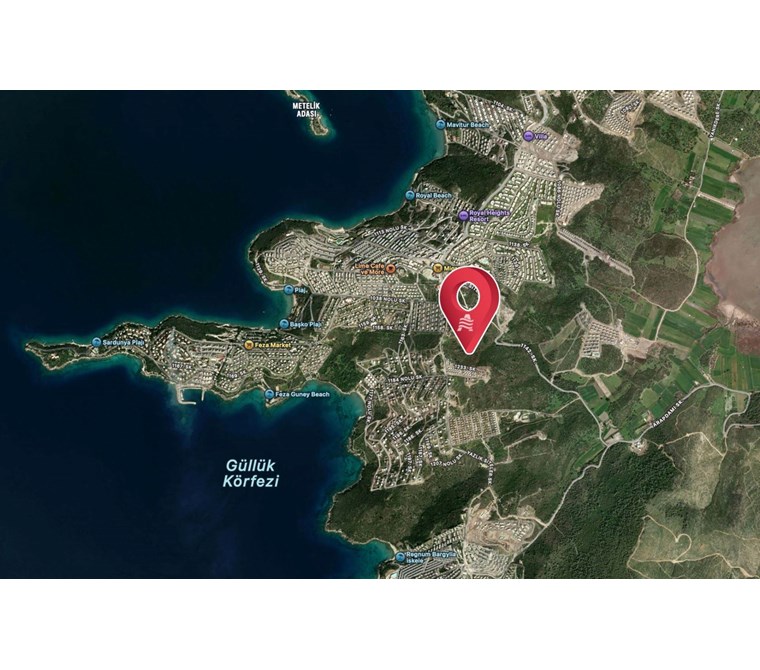 MİLAS BOĞAZİÇİ MAHALLESİNDE SATILIK MANZARALI 691 M² HİSSELİ ARSA