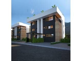 Karşıyaka'da 2+1 İkiz Villa