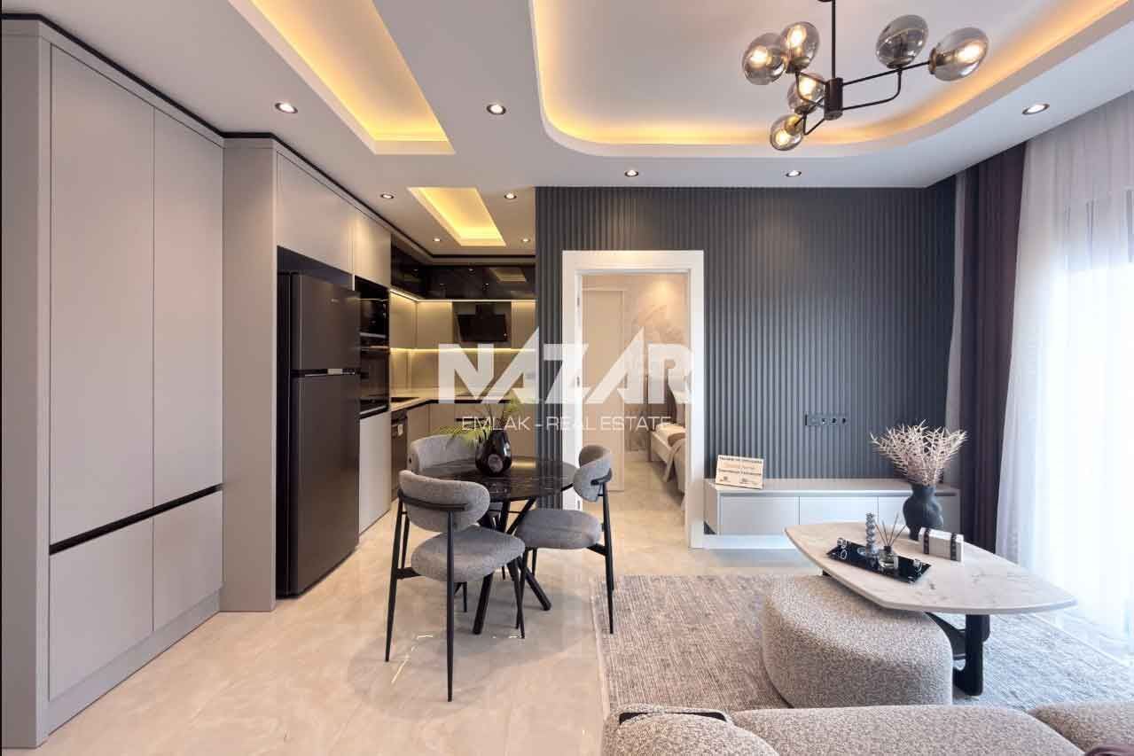 Alanya Şekerhane’de Satılık Yeni 2+1 Daire – 65 m2