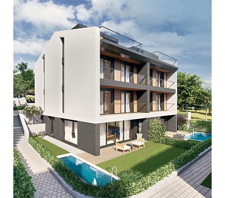 PEARL ZEKERİYAKÖY PROJESİ SATILIK 6+2 ASANSÖRLÜ İKİZ VİLLA