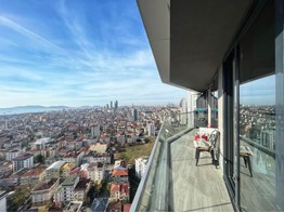 Metroya Komşu Daire Kartal'da Tüm Odalar ve Balkondan Deniz & Adalar Manzaralı Kiralık 2+1 Daire