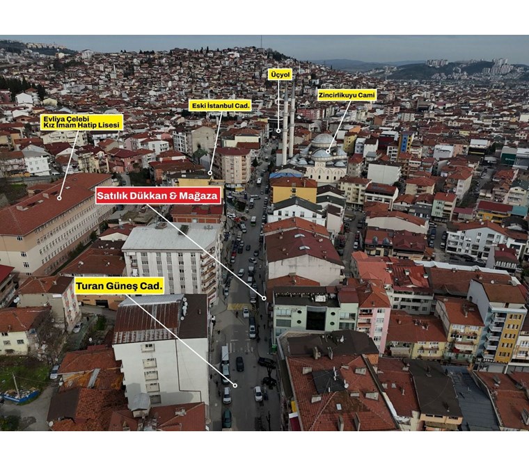 İZMİT TURAN GÜNEŞ CADDESİNDE KİRACILI SATILIK DÜKKAN