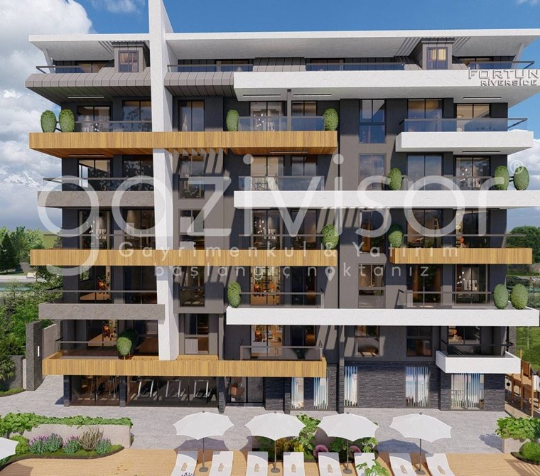 GAZİPAŞA PAZARCI HARİKA KONUM KALİTELİ PROJE
