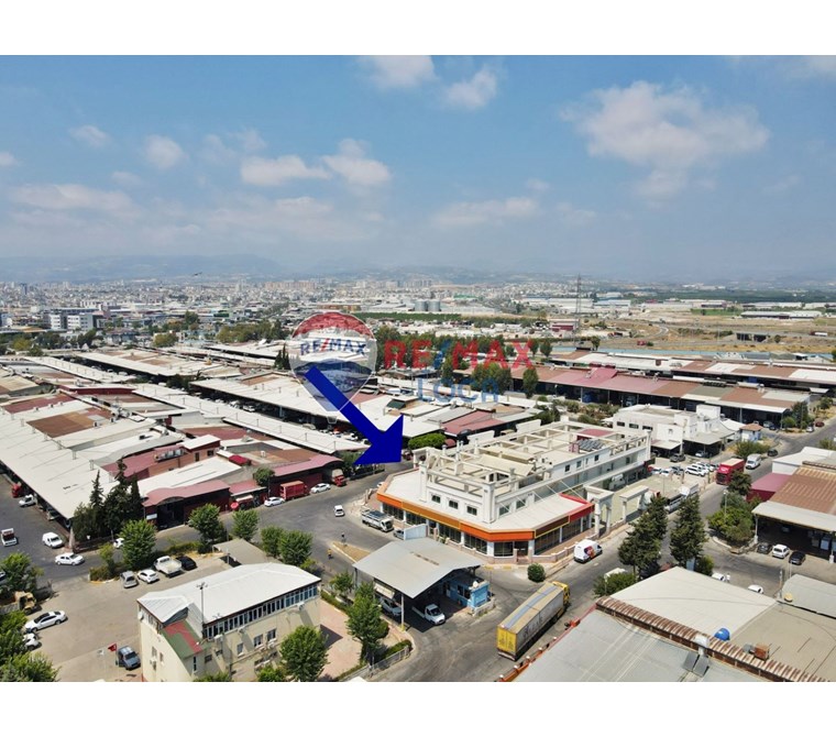 REMAX LOCA MEYVE SEBZE HALİ MERKEZİNDE 3 KATLI EMSALSİZ İŞYERİ