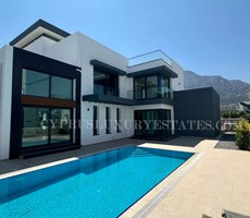 KIBRIS GIRNE KARSIYAKADA 4+1 LUXURY VILLA ! DENIZE YURUME MESAFESINDE