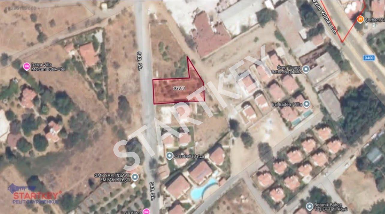 Eski Datça'da Satılık 786M2 İmarlı Arsa