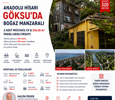 Beykoz Göksu'da Satılık Beykoz Göksu'da Satılık Lüks 4+2 Müstakil Köşk, 316 m², Boğaz'a Yakın Konum