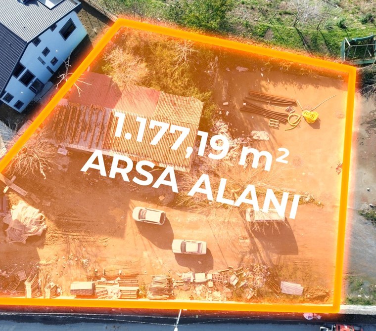 ORMANADA ALTINDA CADDE ÜZERİNDE 1.170M² TURİZM + KONUT İMARLI