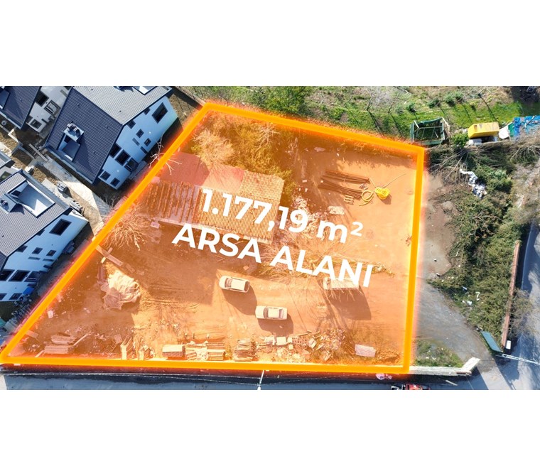 ORMANADA ALTINDA CADDE ÜZERİNDE 1.170M² TURİZM + KONUT İMARLI