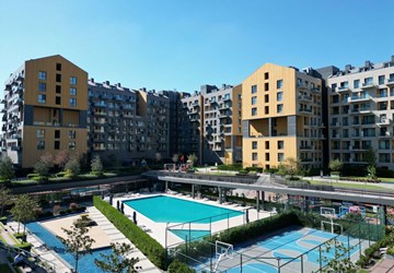 Avcılar Firuze Konakları'nda Ara Kat Büyük Tip 2+1 Satılık Daire