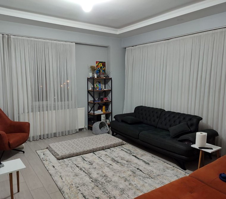 EMLAK 72'DEN GÜLTEPE'DE SATILIK EŞYALI LÜKS 2+1 DAİRE