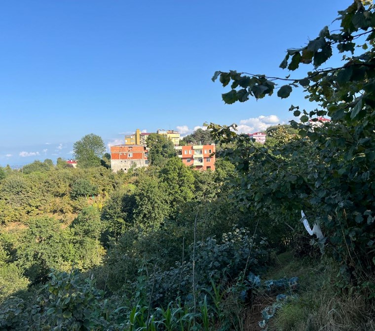 TRABZON ÇİMENLİ İMARLI DENİZ MANZARALI VİLLALIK ARSA 661M2