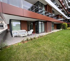 Trabzon Yomra Kaşüstü'nde Deniz Manzaralı, Eşyalı 2+1 Bahçe Katı Kiralık Daire