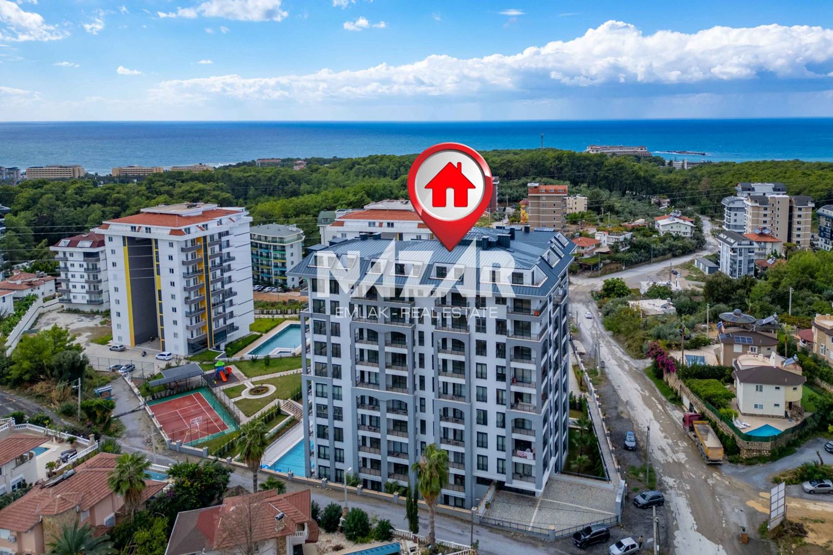 Neue 1+1-Wohnung zum Verkauf in Avsallar, Alanya – 50 m² · 2