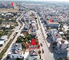POYRAZ'DAN SANTRAL DE SATILIK 423m² KONUT + TİCARİ İMARLI ARSA