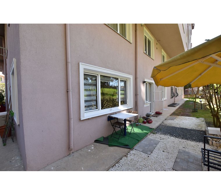 KOÇ ÜNİVERSİTESİNE YAKIN, 2+1 BAHÇE KATI SATILIK DAİRE