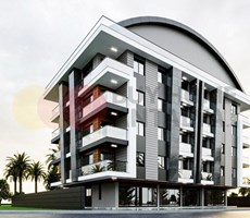 Luxury Apartments with Pool Near the Sea in Konyaaltı, Antalya