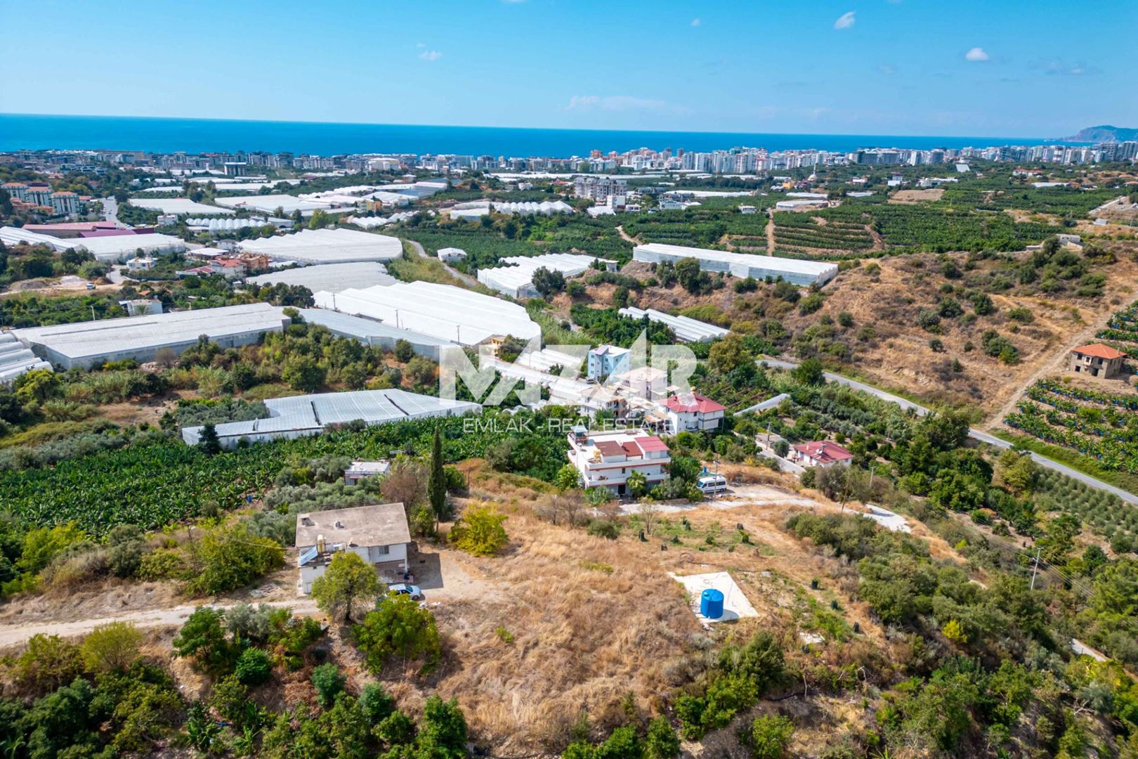 Alanya Kargıcak’ta Deniz Manzaralı 1.002 m2 İmarlı Arsa