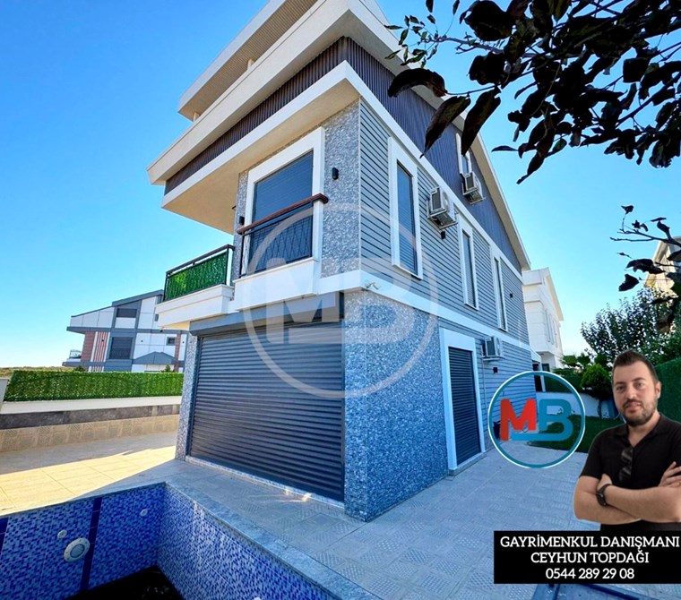 DİDİMDE SATILIK 4+1 AYRI MUTFAK TAM MÜSTAKİL EŞYALI HAVUZLU VİLLA !
