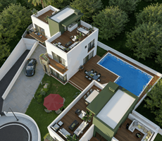 NOVE ALSANCAKTA 4+1 LUX VİLLALAR