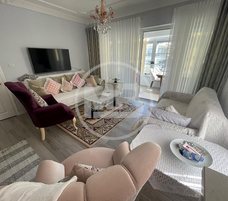 DİDİM// ÇAMLIK MAHALLESİNDE 2+1 EŞYALI SATILIK DAİRE