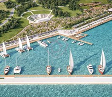 Апартаменты 1+1 на берегу моря на продажу на Северном Кипре