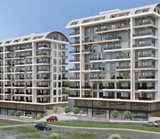 Новая квартира 1+1 в Махмутлар RK TOWER всего в 650 м от моря в комплексе с полной инфраструктурой