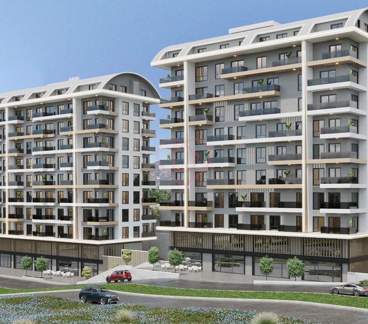 Новая квартира 1+1 в Махмутлар RK TOWER всего в 650 м от моря в комплексе с полной инфраструктурой
