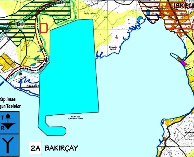 Çandarlı Kuzey Ege Limanı’nda 35.440 m2 Arsa Yatırım Fırsatı !