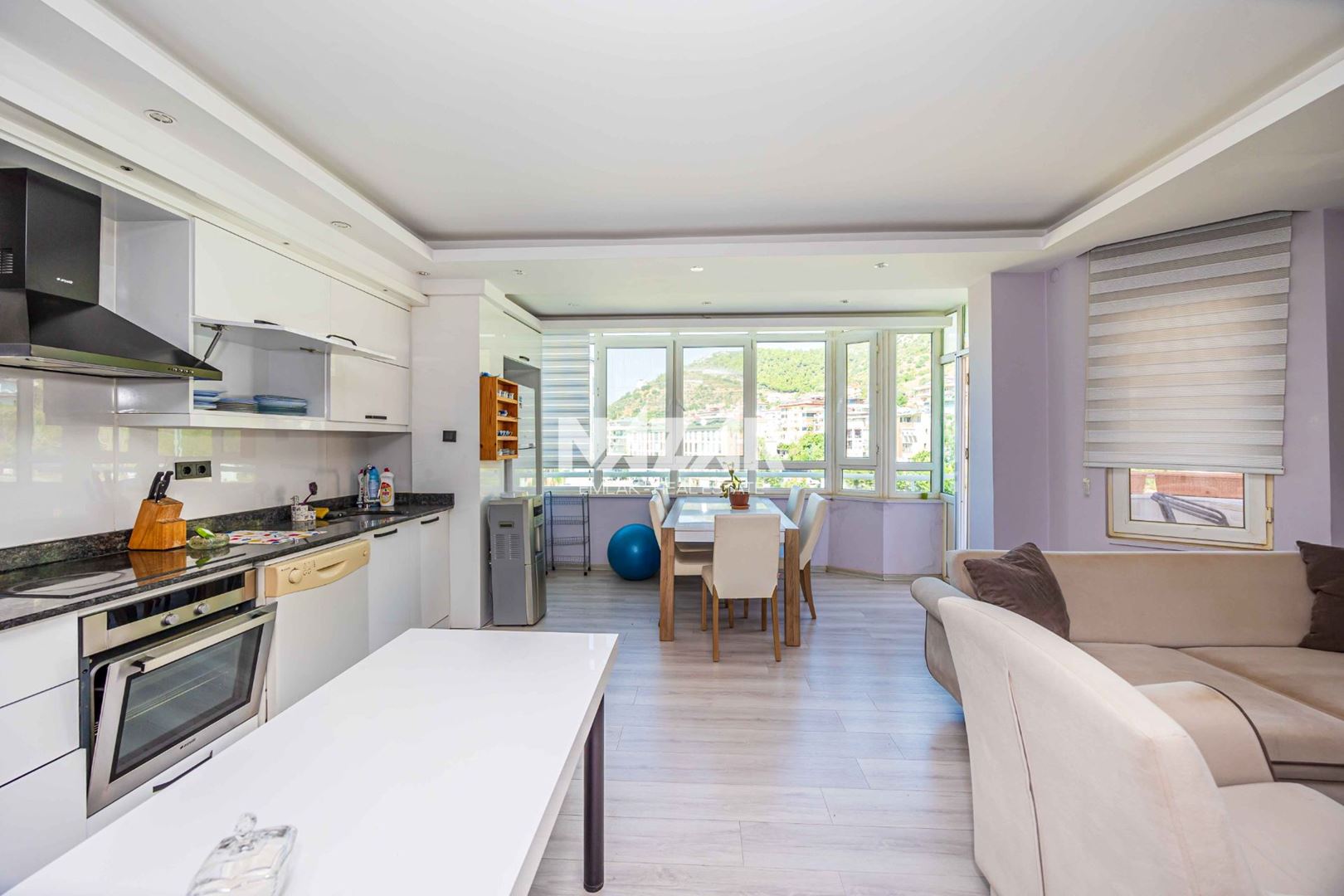 2+1 Furnished Flat for Sale in Alanya Saray, 110 m²