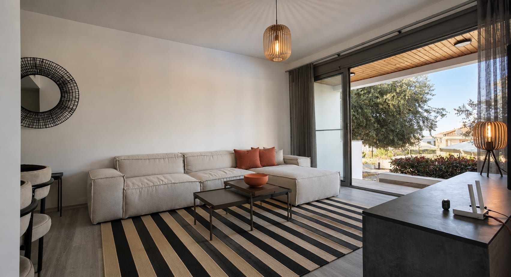 Luxury 2+1 Apartment for Rent – Emtan Olive Hill, Alsancak / Kyrenia