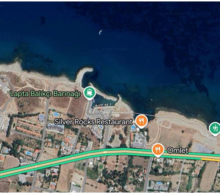 KIBRIS GIRNE LAPTADA HOTEL & CASINO YAPMAYA MUSAIT DENIZE SIFIR LUXURY ARSA !