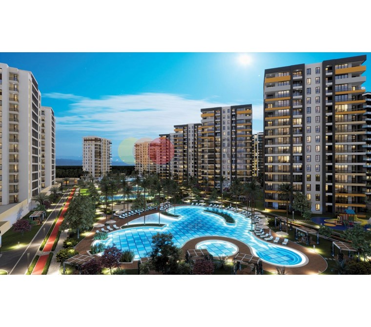 Luxury Apartments with Pool in Dosemealti: Sustainable Living in Summer-Winter with Residence Permit
