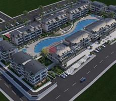 Antalya Manavgat'ta Bölgenin En Büyük Sitesinde Satılık Dağ Deniz Orman Manzaralı Daireler