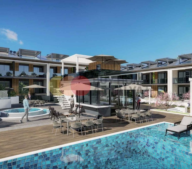 Antalya Manavgat Side'de Lüks Sitede Satılık Suit Daireler | Tatil Köyü Konsepti