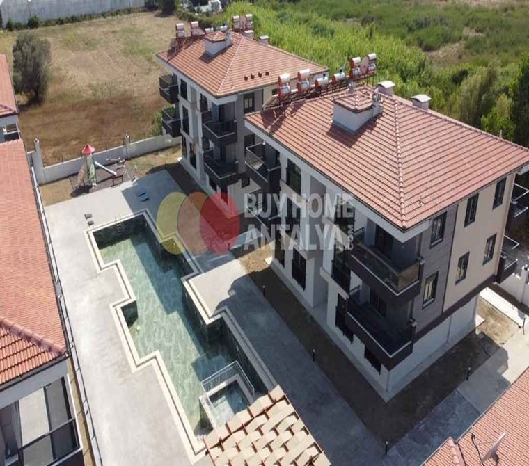 Luxury Holiday Home in Sea, History, Nature Near Side, Manavgat | 3 Bedroom Apartments for Sale