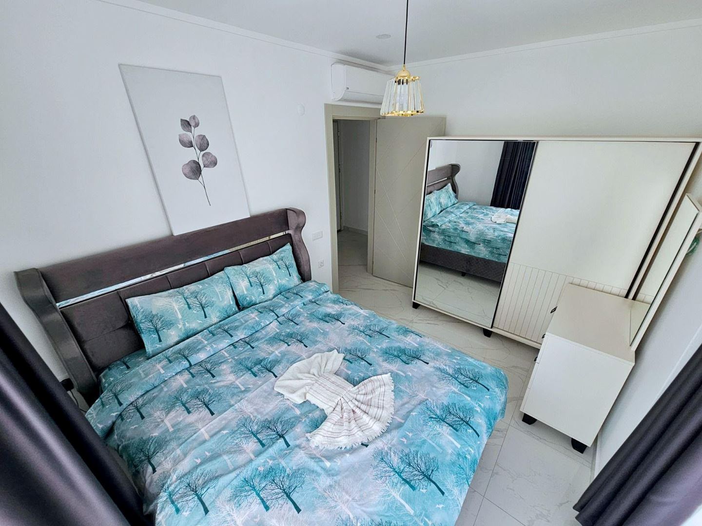 ALANYA OBADA MUHTEŞEM RESİDANCE İCERİSİNDE FULL EŞYALI 1+1 SATILIK DAİRE