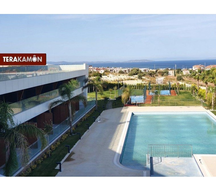 İzmir Çeşme Dalyan Denize Çok Yakın Lüks Satılık Rezidans Daire