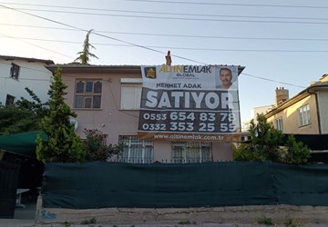 Meram Yeniyol Satılık 448 m² Bina ve Arsası