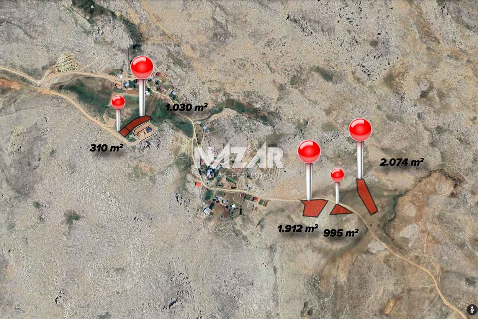 Alanya Fakırcalı Yaylası’nda 6.321 m2 Satılık 5 Parsel Tarla · 4