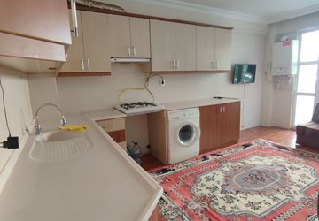 Bolu BORAZANLAR Mah. Zemin Kat Arka Cephe 1+1 Eşyalı Kiralık Daire