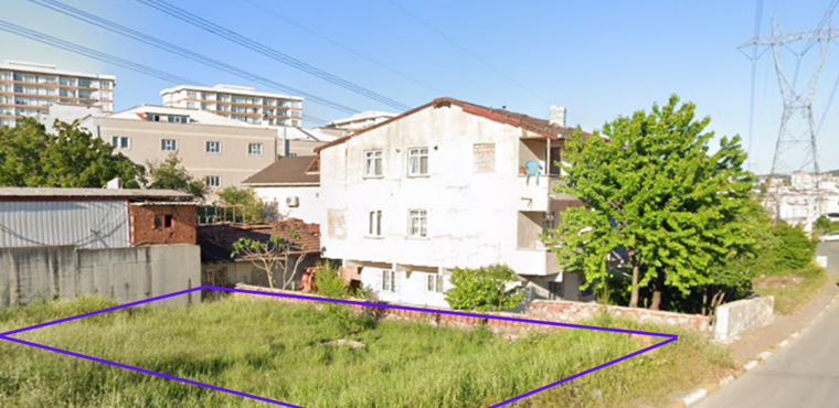 SATILIK 264 M2 İMARLI MÜSTAKİL ARSA SAMANDIRA
