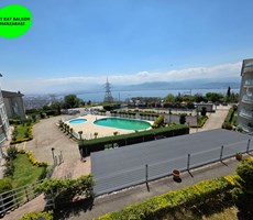 Site İçinde Havuzlu | Deniz Manzaralı | Bahçe Kullanımlı 3+1 Dubleks