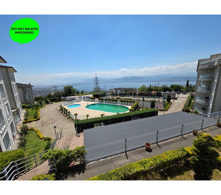 Site İçinde Havuzlu | Deniz Manzaralı | Bahçe Kullanımlı 3+1 Dubleks