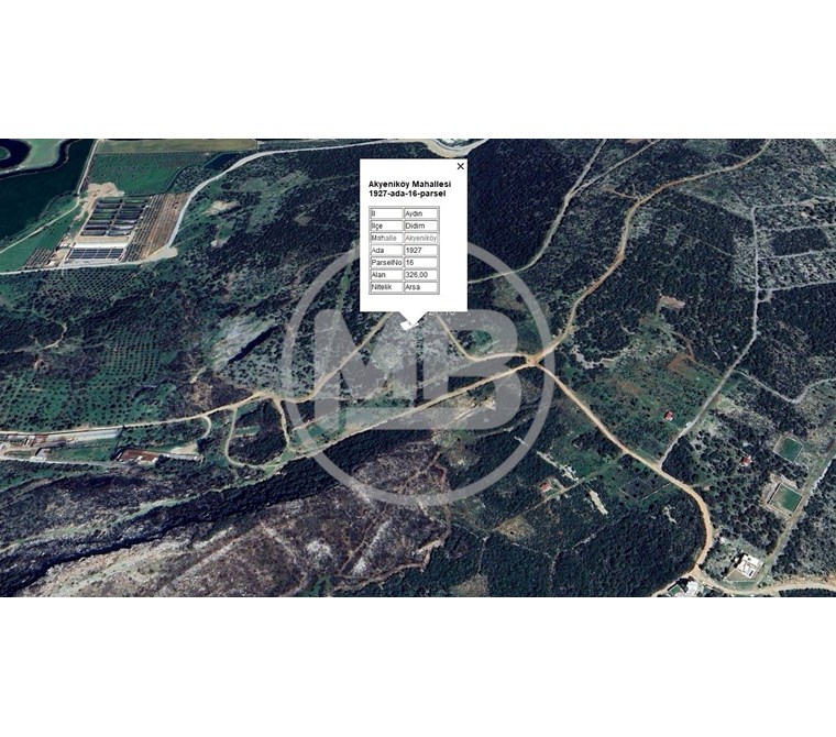 DİDİM AKYENİKÖY BOZSEKİ MEVKİ 326 M2 YATIRIMLIK ARSA