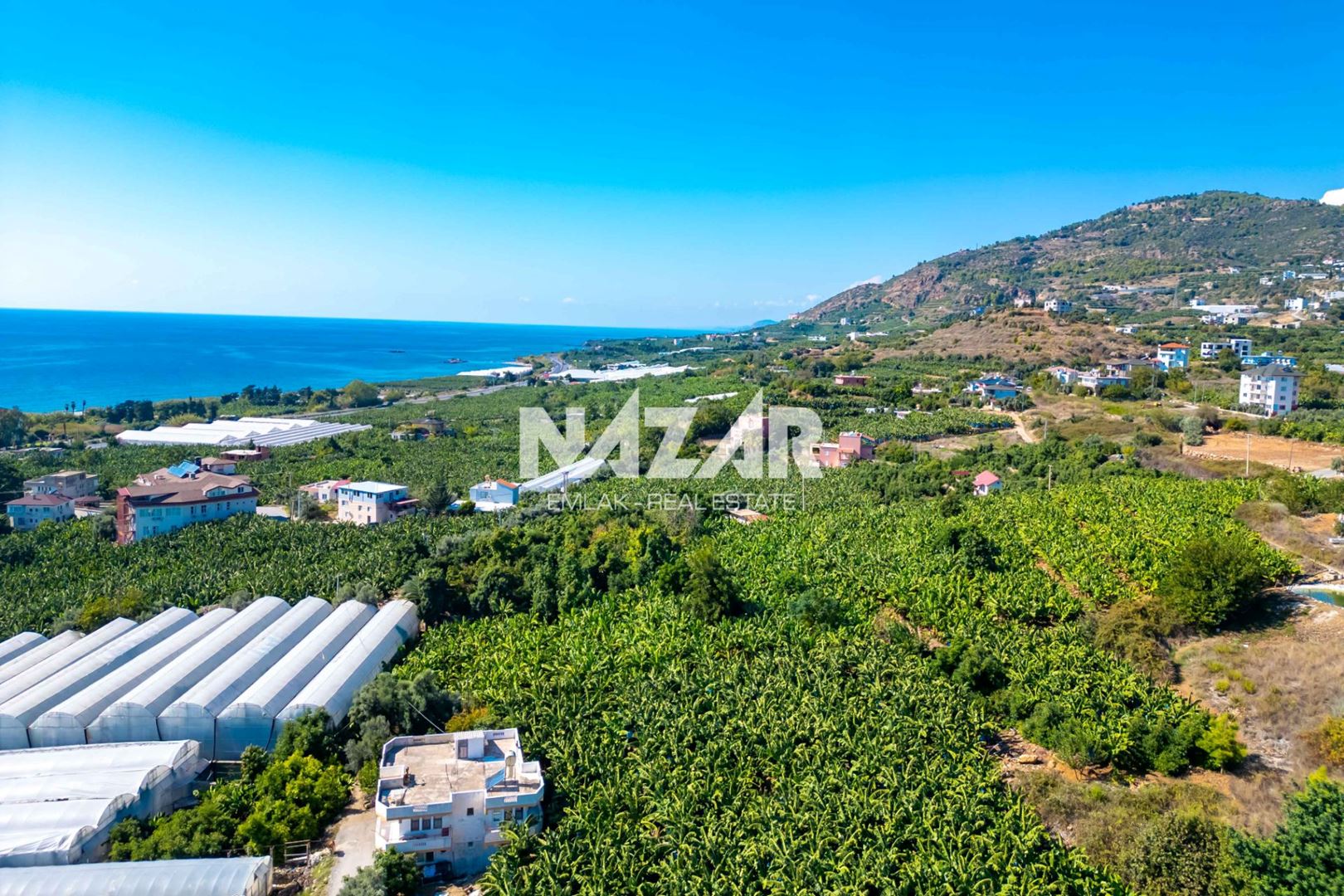 Alanya İshaklı’da 1.665 m2 Deniz Manzaralı Tarla · 24