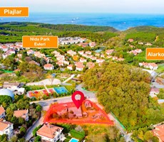 DEMİRCİKÖY'DE 1823 m² YOLA CEPHE VİLLA İMARLI SATILIK ARSA